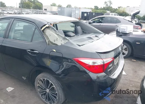 2015 Toyota Corolla S Plus из США, поврежденный, VIN 2T1BURHE9FC372582